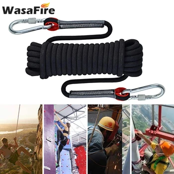 

Climbing Rope Outdoor Emergency Rope 12mm*20m Wear Resistant Camping Climbing Rope High Strength Hiking Accessory Tool