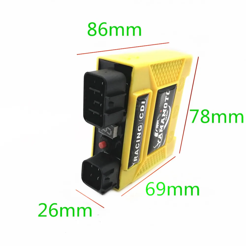 Новый высокопроизводительный 8 pin + 4pin Цифровой Регулируемый гоночный CDI подходит