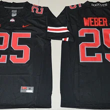 Новинка, высокое качество, Мужская футболка с надписью "Ohio State Buckeyes Mike Weber Jr. Curtis Samuel Raekwon McMillan"