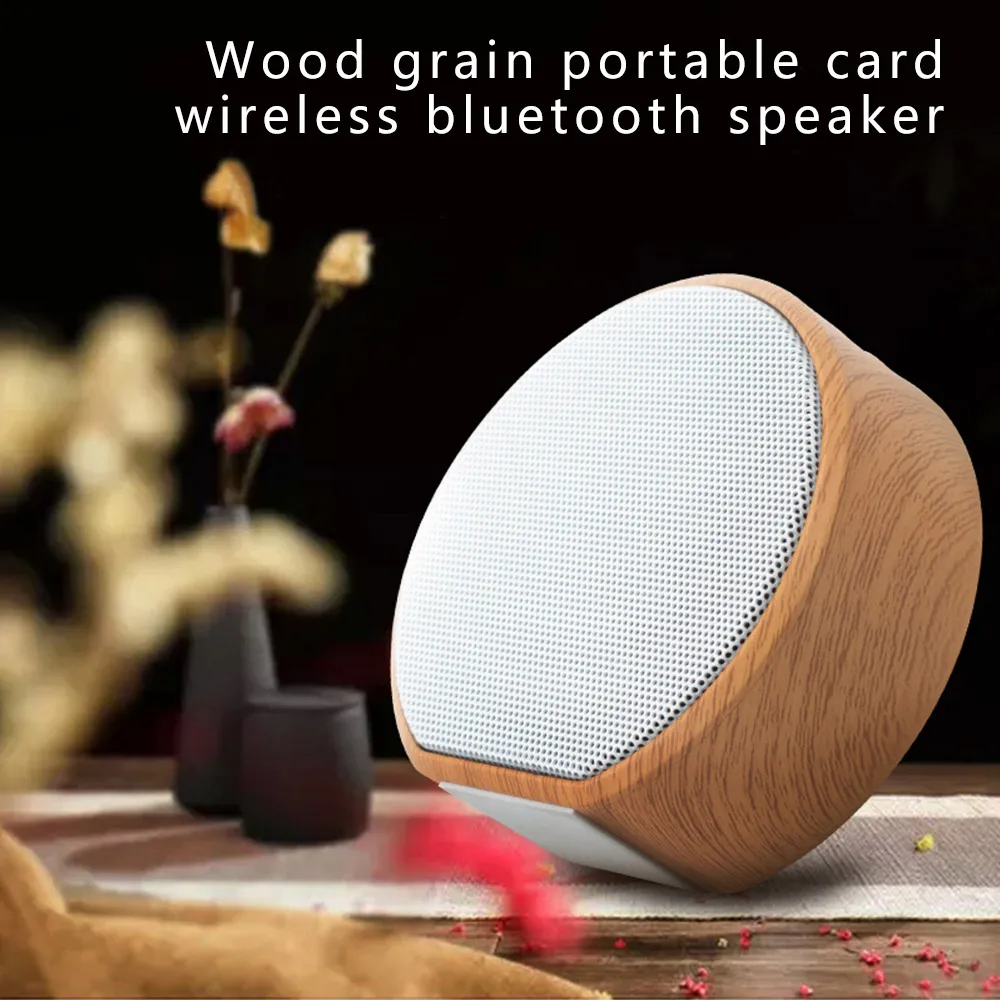 KISSCASE Wireless Bluetooth Mini Speaker Stereo Portable Speakers Loudspeaker Sound System Stereo Music Surround Outdoor TFCard