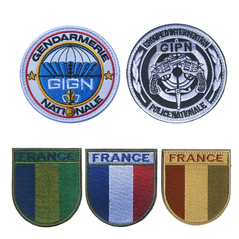 Французская накладка спецназа GIGN Накладка для национальной дармерии на рукав