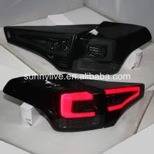 Светодиодная задняя подсветка черная версия для Toyota RAV4 led задняя подсветка 2013- tw