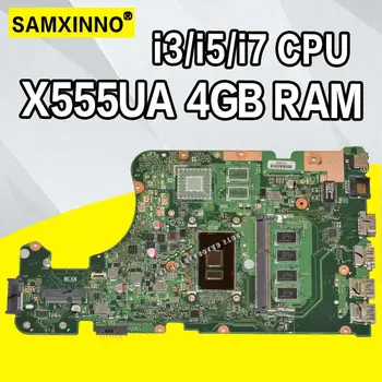 

i3i5i7cpu For Asus X555U F555U X555UF X555UB X555UQ X555UA X555UJ laptop motherboard mainboard