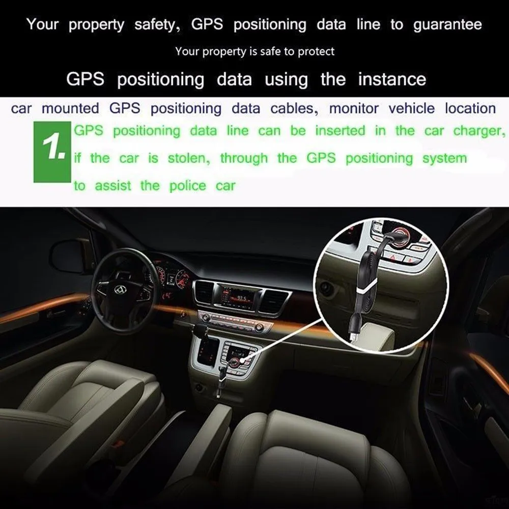  Franchise 1m Locator Gsm Gps Tracker Micro USB Ladegerät Positionierung Pick up Linie Tracker Remot