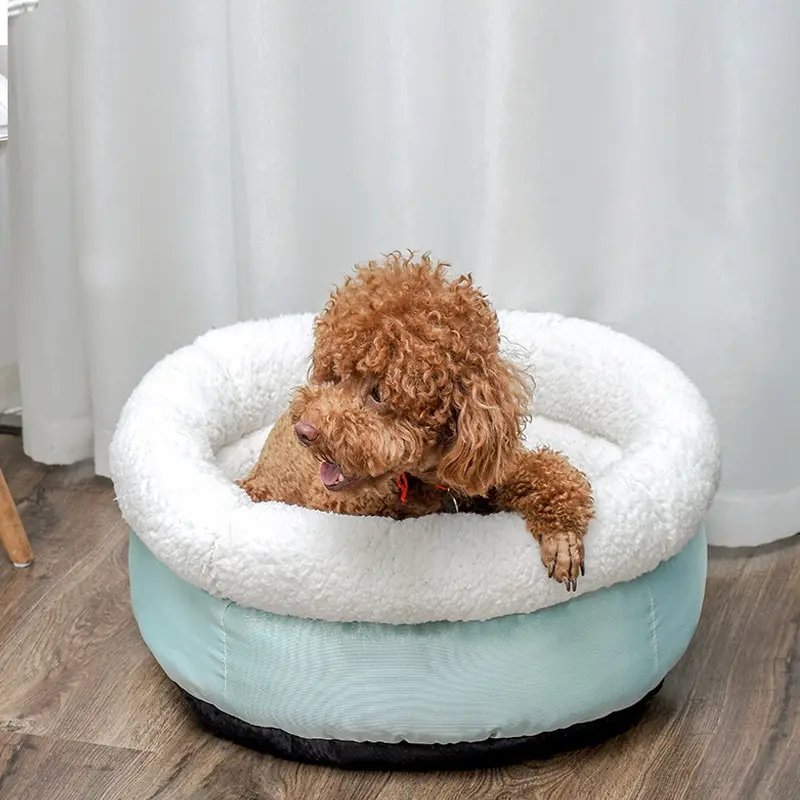 Soft Pet Dog Bed House Cat Sleeping Beds Nest Super Warm Pet Puppy Kennel for Dogs Cat Cushion Bed Cozy Kitten Cage Dog Blanket