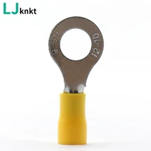 

RV5.5-8 ring insulated connectors DIY crimp terminals for electrical cable wires