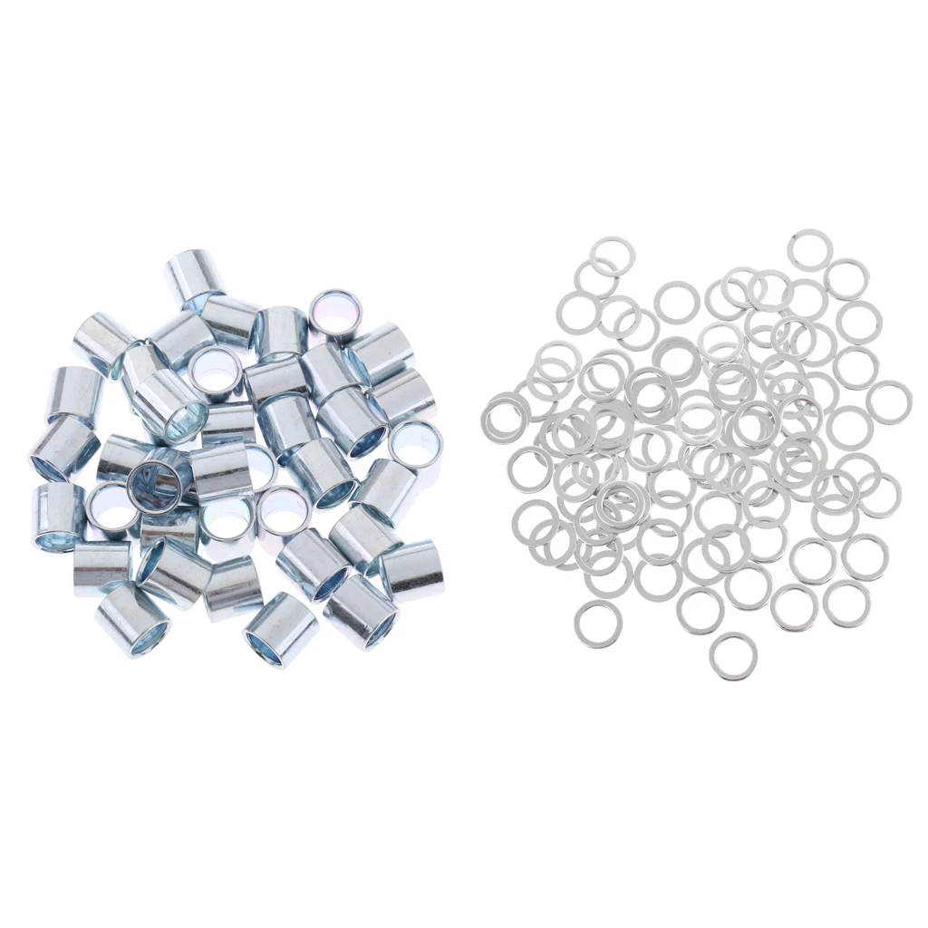 Skateboard Speed Kit, Bearing Spacers and Speed Washers for Bearings, Trucks and Wheels