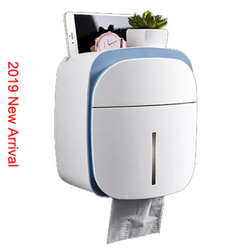 

LEDFRE Wall Mounted Toilet Paper Holder Dispensers Multi Creative Toilet Roll Holder Bathroom Double Paper Tissue Box LF82015