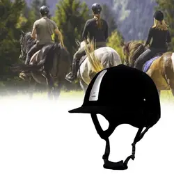 Breathable Unisex Riding Cap Helmet for Racecourse Adjustable Equestrian Horse for Racecourse