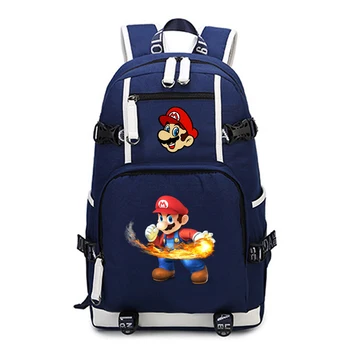 

Popular Sale Super Mario Daily Backpack Teens Boys Girls Daily Backpack Practicality Fashion New Casual High Quality Backpack