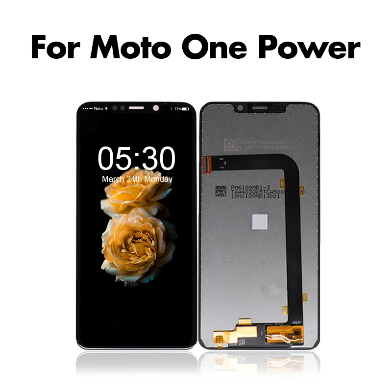 Оригинальный сенсорный ЖК-экран для Motorola Moto One Power с сенсорным ЖК-экраном P30 Note