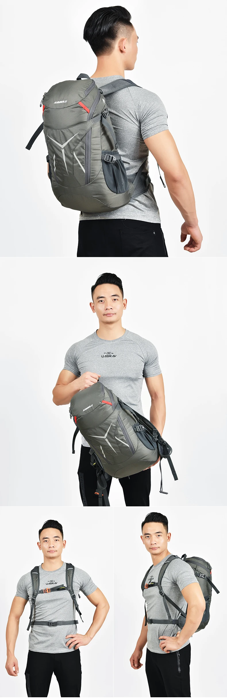 ANMEILU 20L рюкзак водонепроницаемый складной походный рюкзак для верховой езды путешествия Кемпинг рюкзак для путешествия сумки для мужчин и женщин