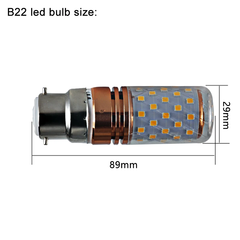 Bombilla colores RGB B22 супер 12 Вт светодиод низкого напряжения Кукуруза Лампа 12 В 24 в 36 в 48 в 60 в прожектор энергосберегающая лампа 12 24 36 В вольт