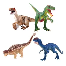 Стиль, одноцветная модель динозавра, игрушки для суставов, активный Анкилозавр, развивающая игрушка