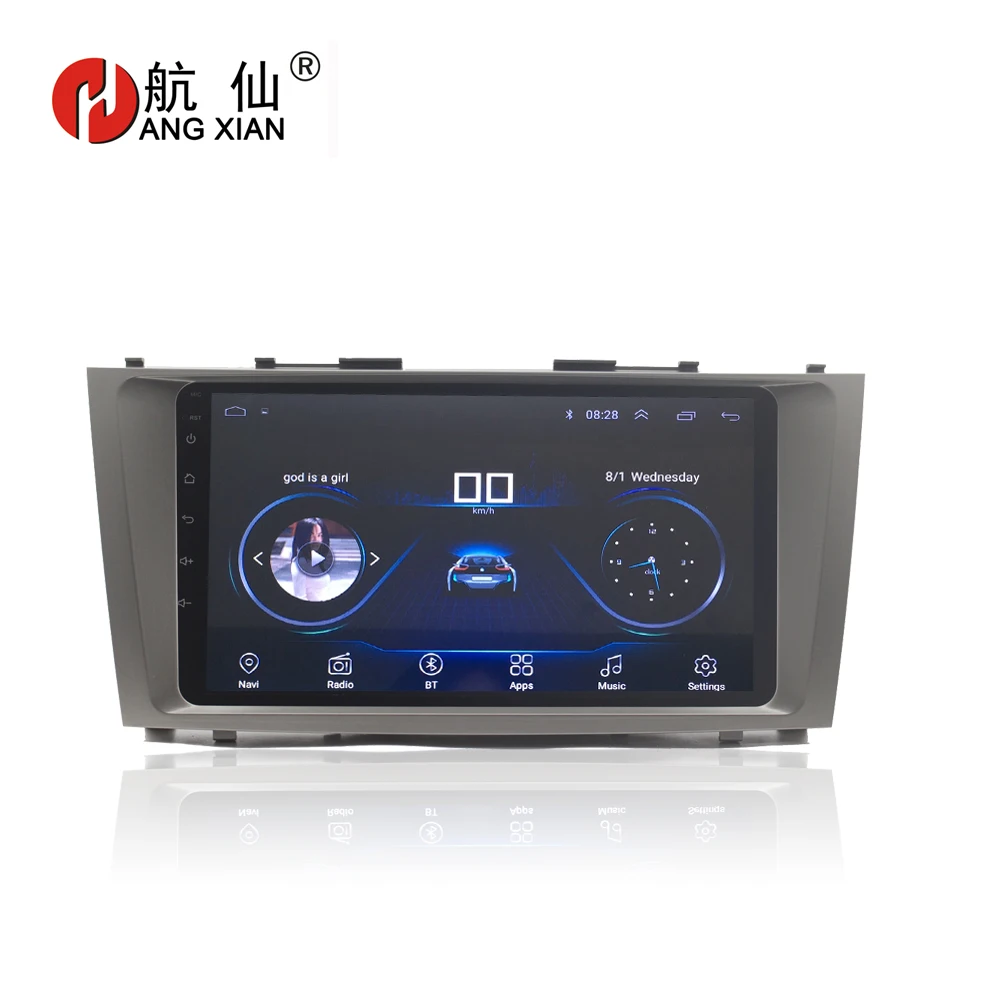 

HANG XIAN 9" Quadcore Android 8.1 Car radio for Toyota Camry 2006-2011 car dvd player GPS navigation car multimedia