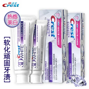 

3d diamond Bright White toothpaste with fresh breath for 24G portable