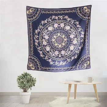 

Large Mandala Wall Hanging Tapestry Flower Psychedelic Tapestry Colorful Yoga Mat Bedding Pad Indian Wall Decor Mandala Tapestry