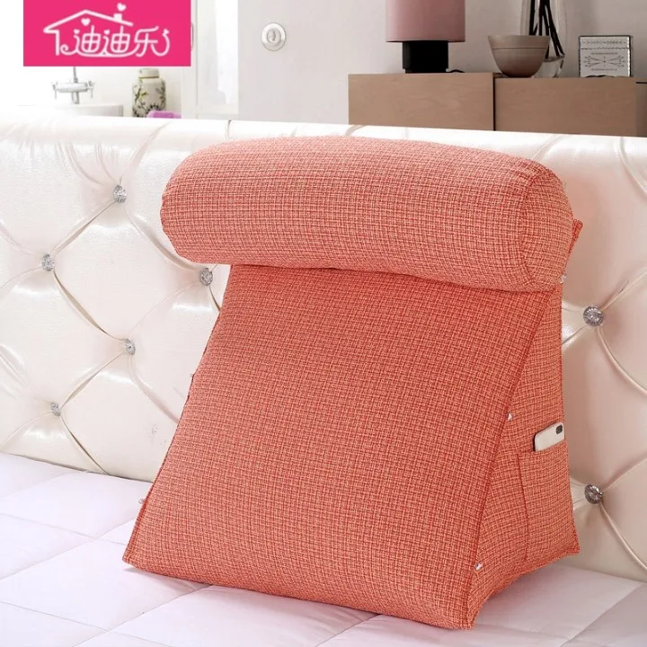 

Triangle Solid Cushion Sofa Big Cushions Home Decor Office Waist Neck Pad Meditation Cuscini Divano Removable and Washable FK046