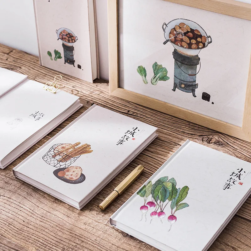 Joytop маленький город история Жесткий Чехол для ноутбука A5 Жесткий Чехол для ноутбука цветной блокнот со страницами круглый хребет этот ноутбук тетрадь для студентов