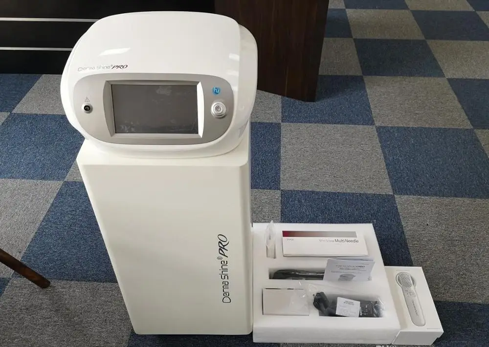 Derma Shine pro Мезотерапия пистолет Derma Shine Корея мульти 9 штифтов иглы инъекции воды красота машина мезо пистолет