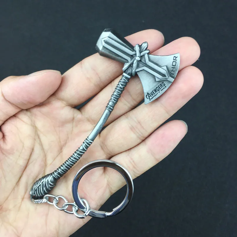 Мстители Бесконечность войны Тор Stormbreaker брелок косплей Тор топор молоток брелок аксессуары опора