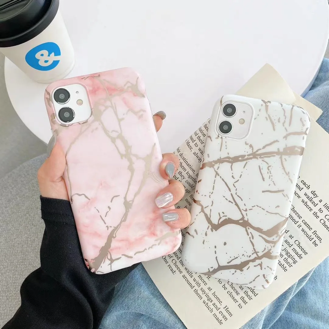 Блестящий Мягкий чехол из ТПУ для iPhone SE2 11 Por X Xr Xs Max 6 S 7 8 Plus|Бамперы| |