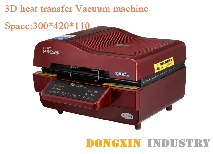 DHL sunmeta 3D теплопередающая машина 3D вакуумная машина технический для сублимационной печати гарантия 1 год