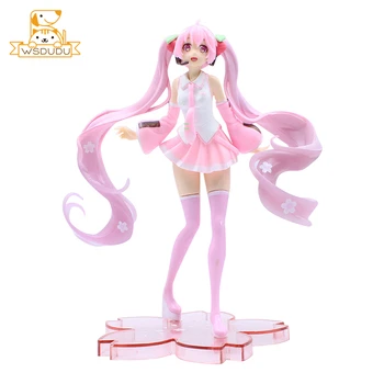 

Kawaii Hatsune Miku Sweet Girl Action Figures Decor Toys Cute Sakura Baby Dolls Beautiful Japan Anime Cartoon Figurines Gift New