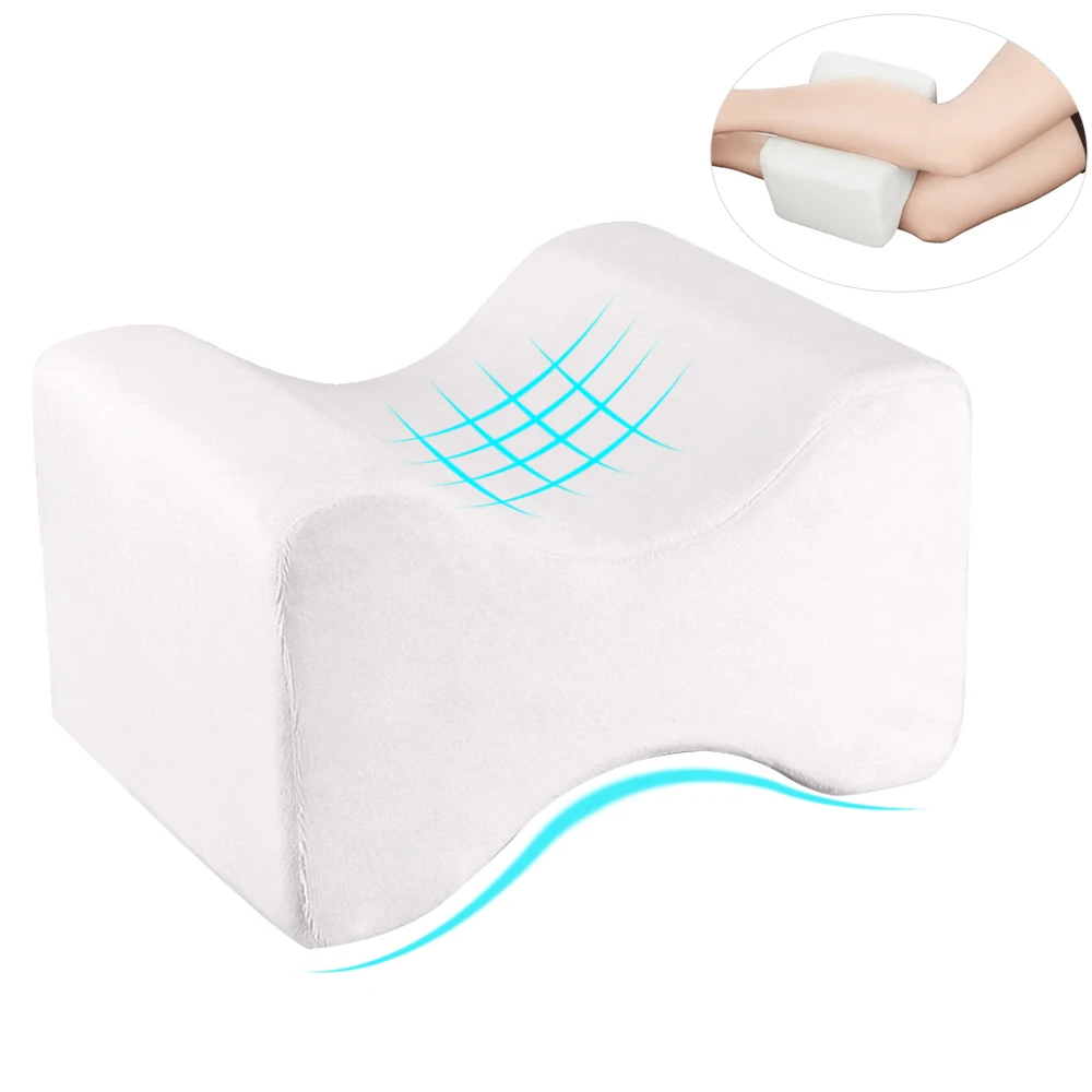 Подушка из пены с эффектом памяти, 3 цвета, Ортопедическая подушка, латексная подушка для шеи, волокно, медленный отскок, мягкая подушка, массажер для шейного отдела, забота о здоровье - Цвет: White 26x20.5x15.5cm