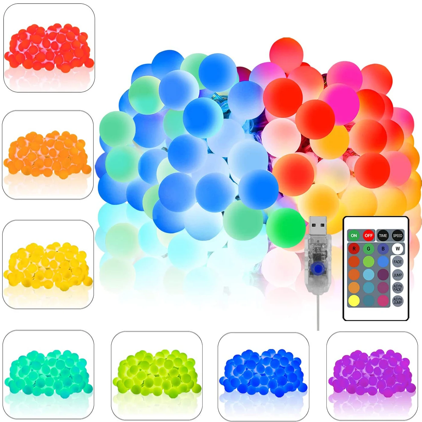 Праздничный светильник ing 16 Цвет изменение стремена 10 м 60 светодиодов Usb пульт дистанционного управления