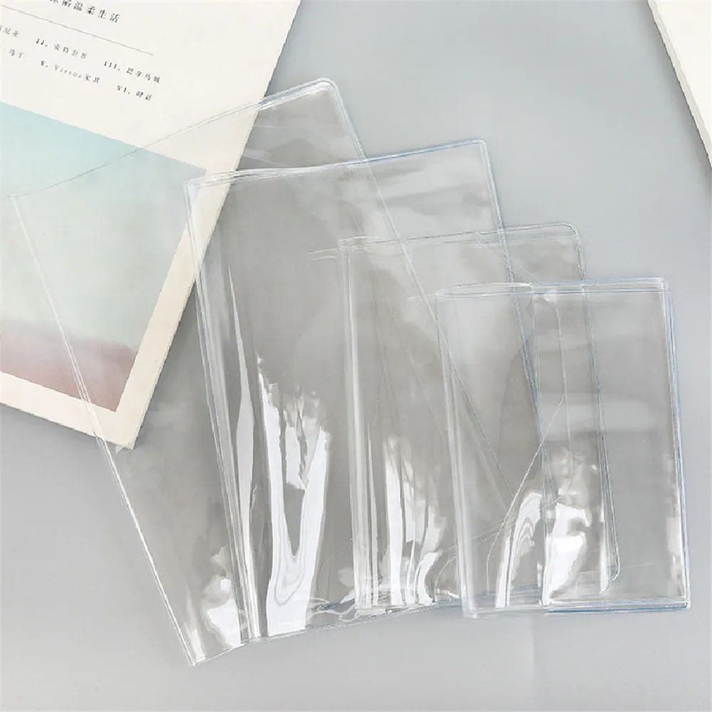 Pvc Transparent Protective Sleeve For A6 A5 Notebook Waterproof