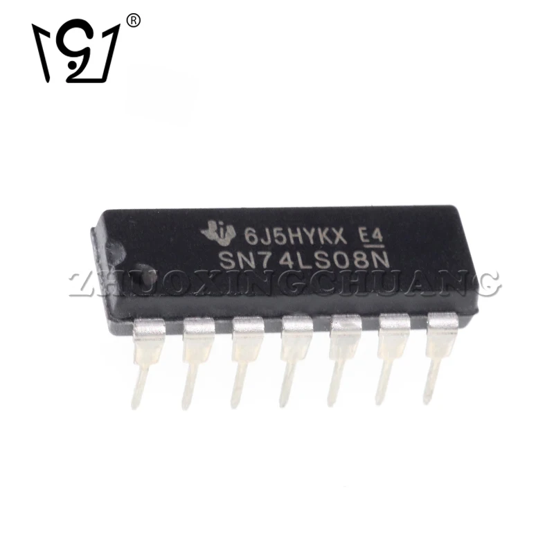 10 шт. 74LS08 SN74LS08N HD74LS08P DIP-14 SN74LS08 Новый и оригинальный IC | Бытовая техника