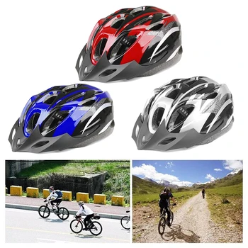 

Adult Bicycle Bike Safety Helmet Adjustable Protective Cycling Shockproof