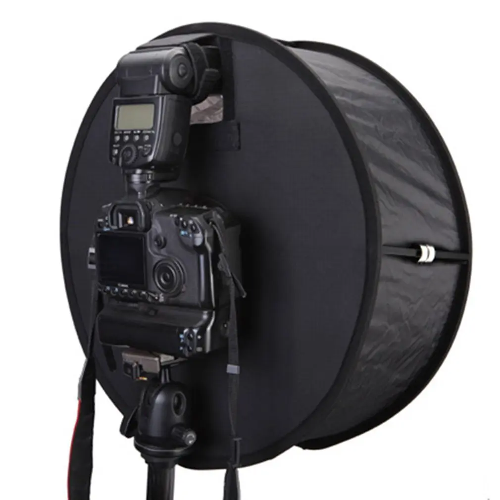 Рассеиватель для вспышки софтбокс с отражателем профессиональный мини-рассеиватель для фото круглый квадратный мягкий светильник для камеры Canon Nikon sony