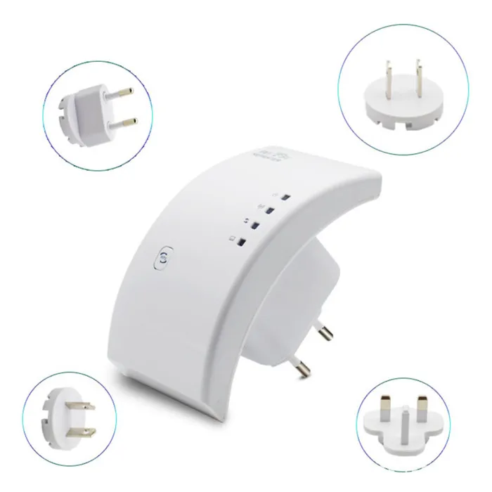 WIFI Wireless Repeater Wifi Antenna Amplifier Signal Extender 300Mbps 802.11n/b Signal Booster ING-SHIPPING