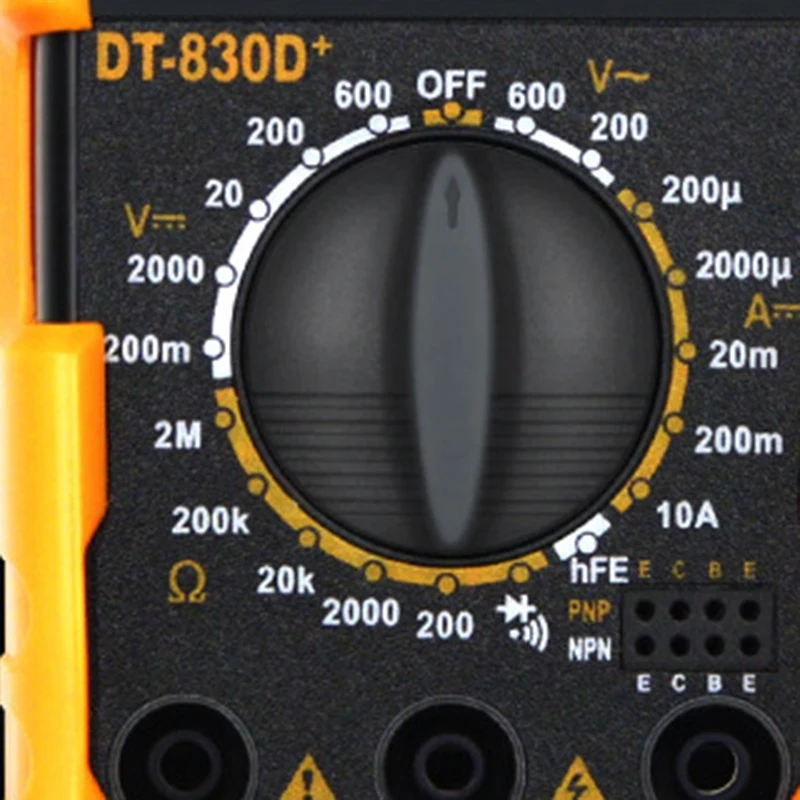 Топ DT830D+ цифровой мультиметр, электрический мультиметр для обслуживания, измеритель напряжения, прибор для домашнего обслуживания