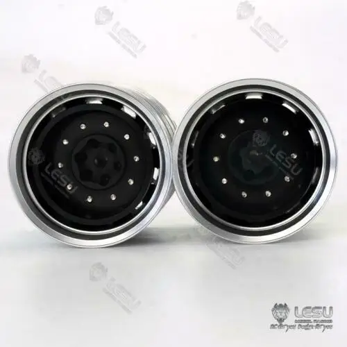 LESU Металлическая Задняя Ступица колеса W-2052 1/14 DIY Tmy VOL Тягач Модель TH15863