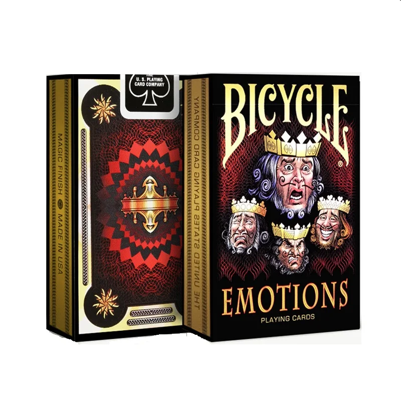 Велосипедные карты эмоций игральные карты волшебные карты обычная велосипедная колода всадник задняя карта магический трюк магический реквизит