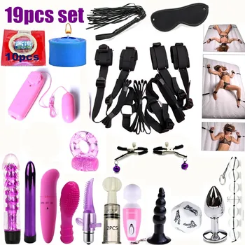 Nylon Sex Handcuffs Bondage Erotic Under Bed BDSM Bondage Restraint Strap System Sex Toys for Adults Wrists & Ankle Cuffs 2