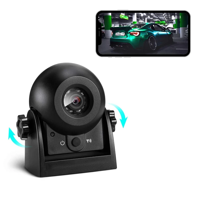 Caméra de recul avec Dashcam Set Sans Fil - Ecran 7 - Vision