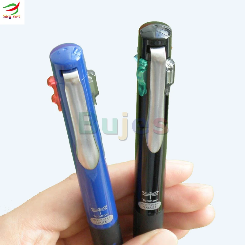 Tombow Reporter Smart 4 Ƽ  4  ũ 0.7mm 5  ٵ , 4 in 1,0 ߿ . 7mm (, , Ķ,  ũ)