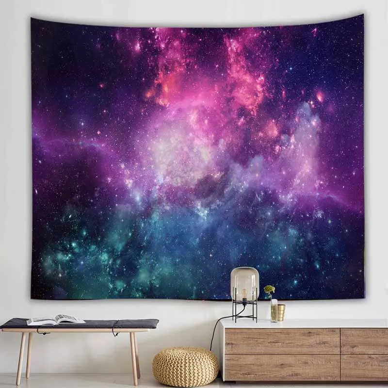 Psychedelic Cosmic Universe гобелен настенный домашний декор художественный фон для