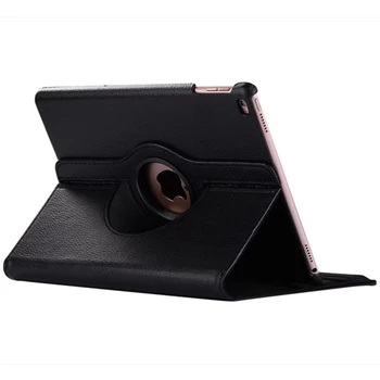 

For Apple iPad 9.7 (2018) A1893 A1954 Case 360 Rotating Flip Stand Leather Case Cover Tablet bag Case