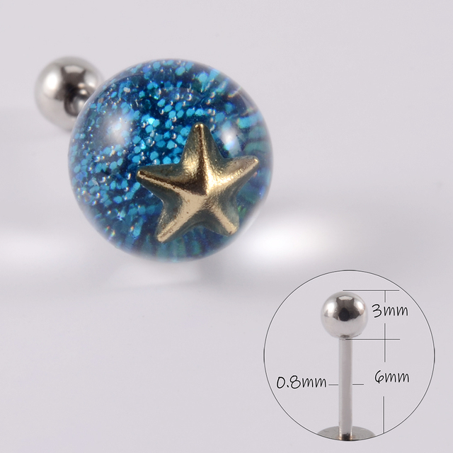 Surgical Steel CZ Cute Butterfly Ear Studs Cartilage Helix Lobe Conch Piercing Earring For Girls Gift Body Piercing Jewelry