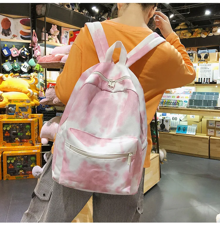 moda gradiente mochila para adolescente