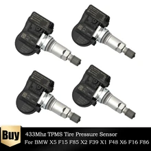 433 МГц система контроля давления в шинах шин Давление монитор Сенсор 36106856209 для BMW X5 F15 F85 X2 F39 X1 F48 X6 F16/86 70735510 36106881890 36106855539