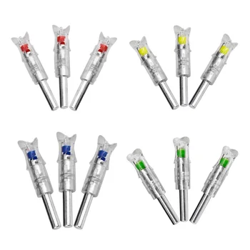 

Automatic Luminous Lighted Arrow Nock LED Hunting 7.6 mm Shaft universal
