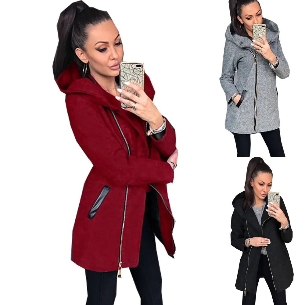 S-5XL размера плюс хлопок теплая куртка для женщин зима верхняя одежда пальто женские длинные куртки повседневные женские пальто с капюшоном толстовки