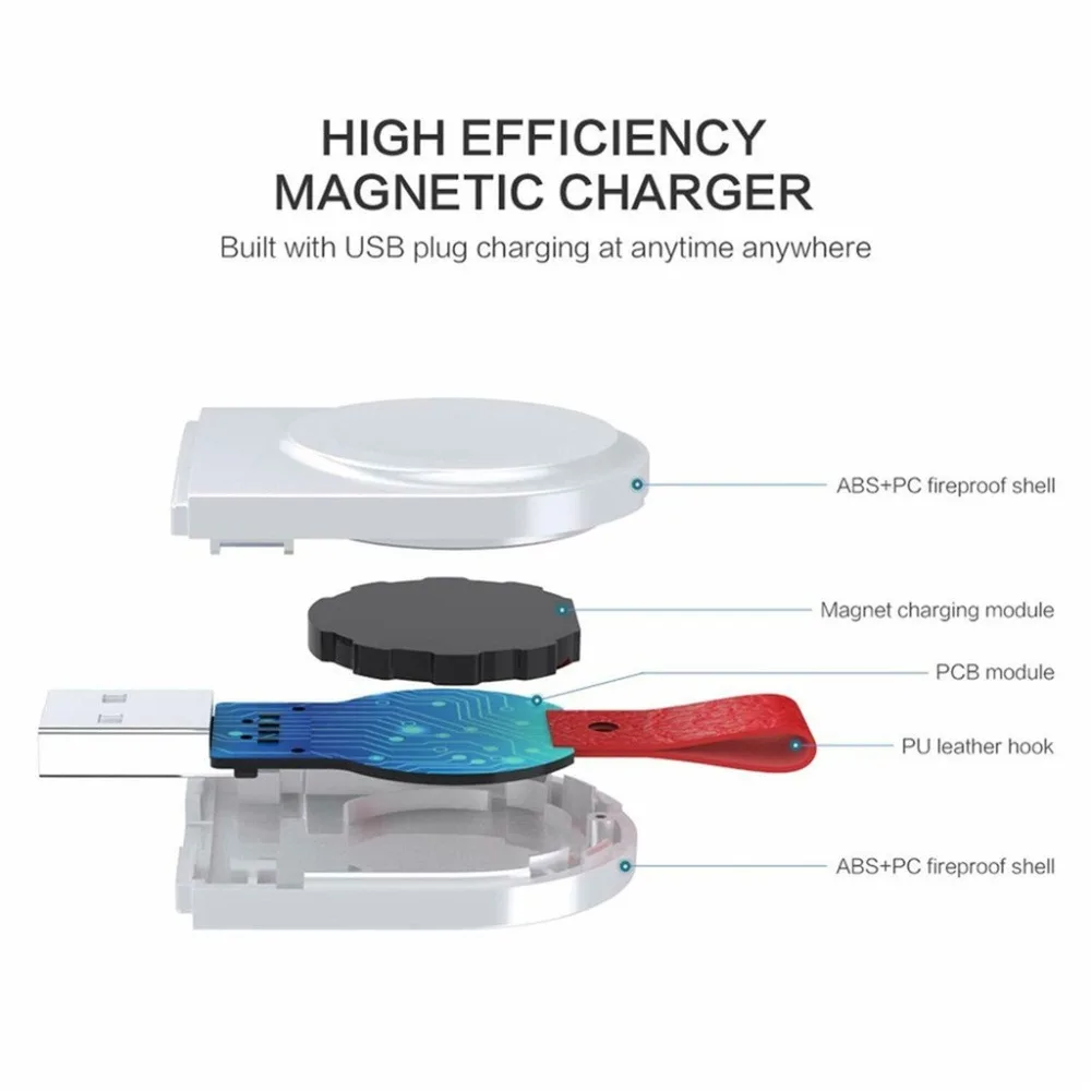 Charger USB Wireless Charger Charging Dock Stand Holder for iWatch Series 2 3 4 5 Smart watch accessories Chargers For Apple 5