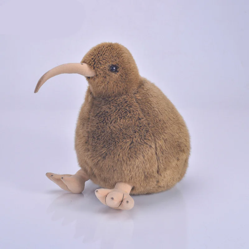 3D Real Life Kiwi Bird New Zealand Plush Stuffed Soft Animal Doll for New year Gift Girl Kids Car Home Sofa Christmas Cute Prets (7)